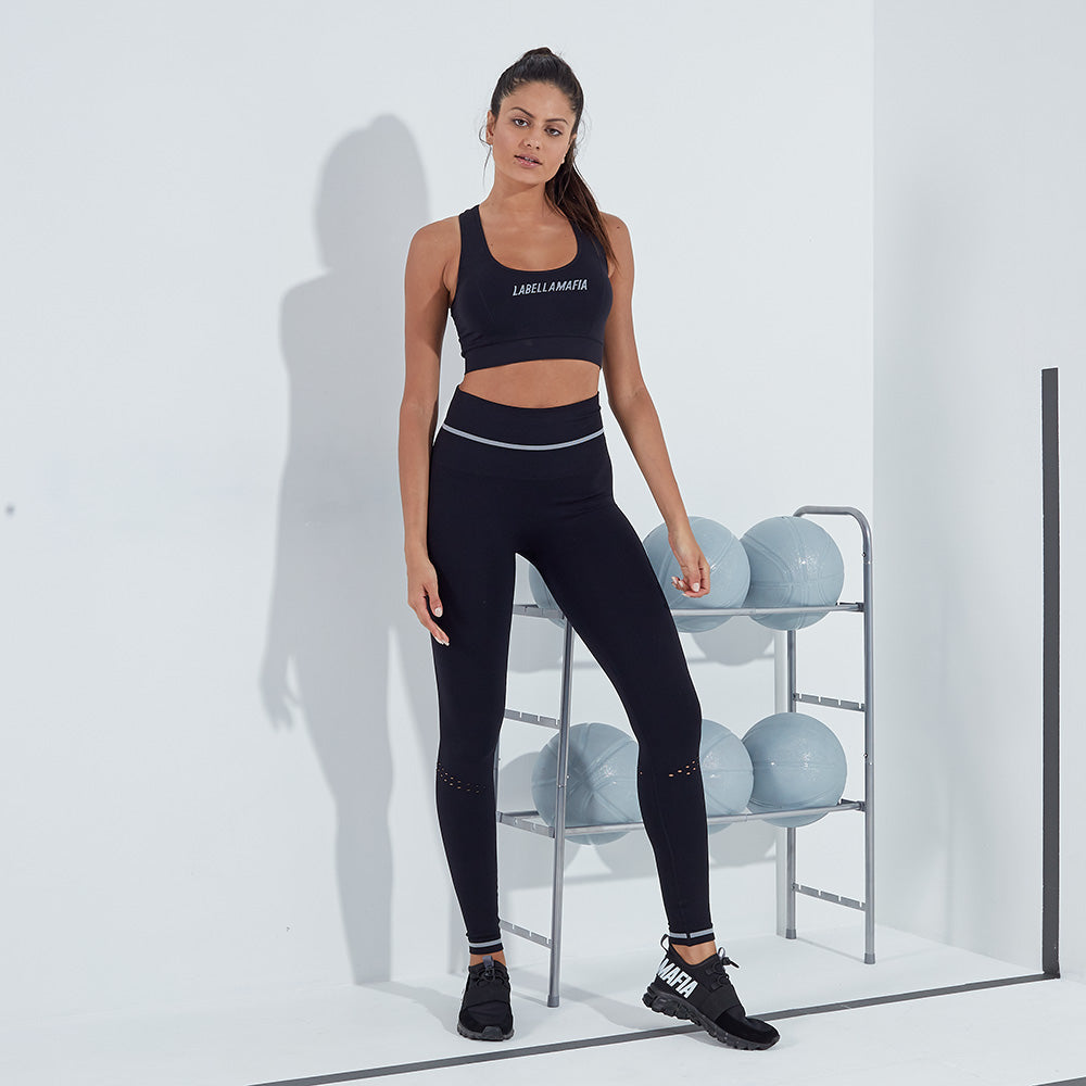 Seamless Sports Bra With Leggings