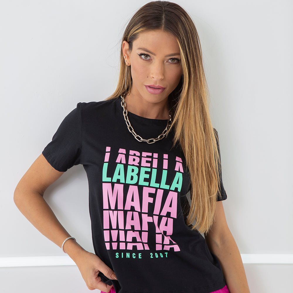 LABELLA BLACK T-SHIRT 20526