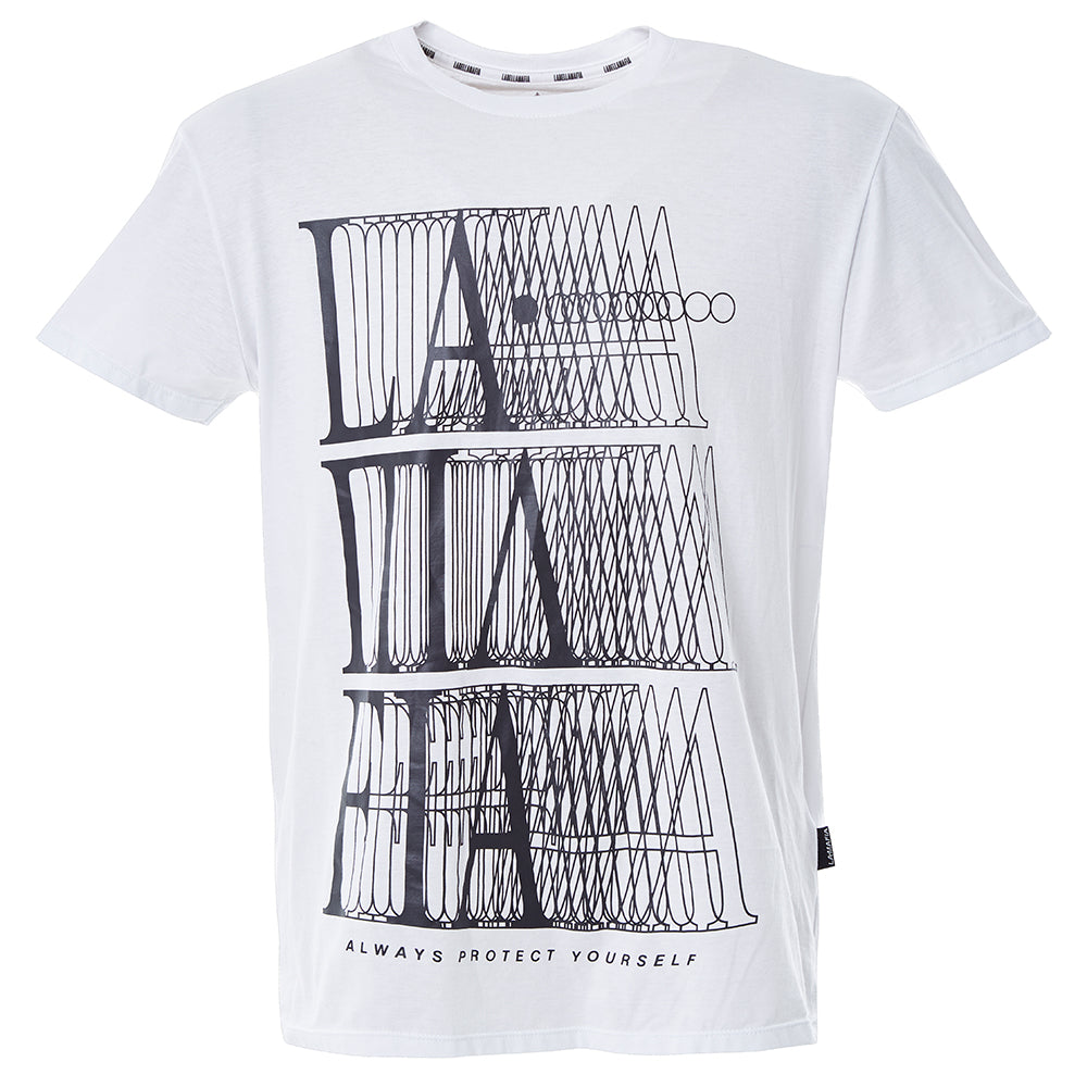 WHITE LAMAFIA T-SHIRT 20358