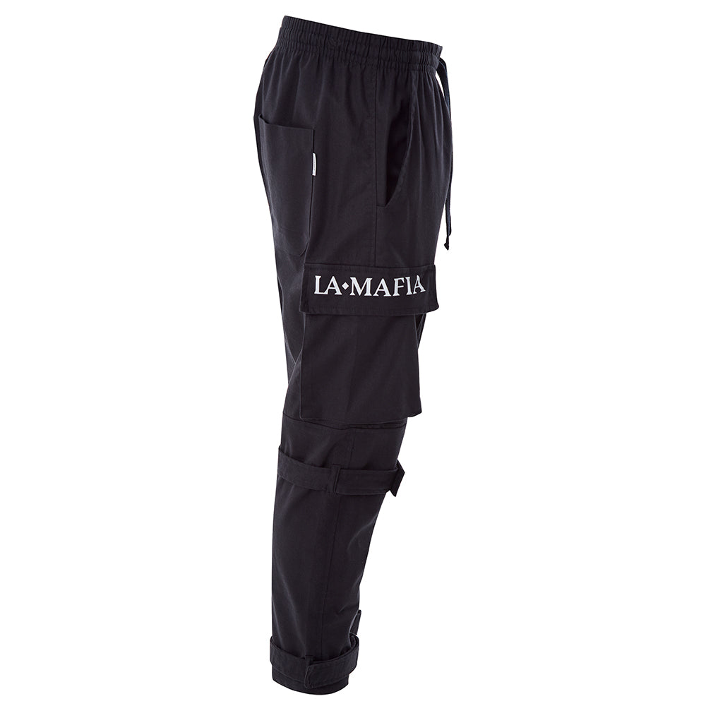 LAMAFIA BLACK PANTS 20617