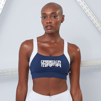 NAVY ATHLETIC TOP 20729