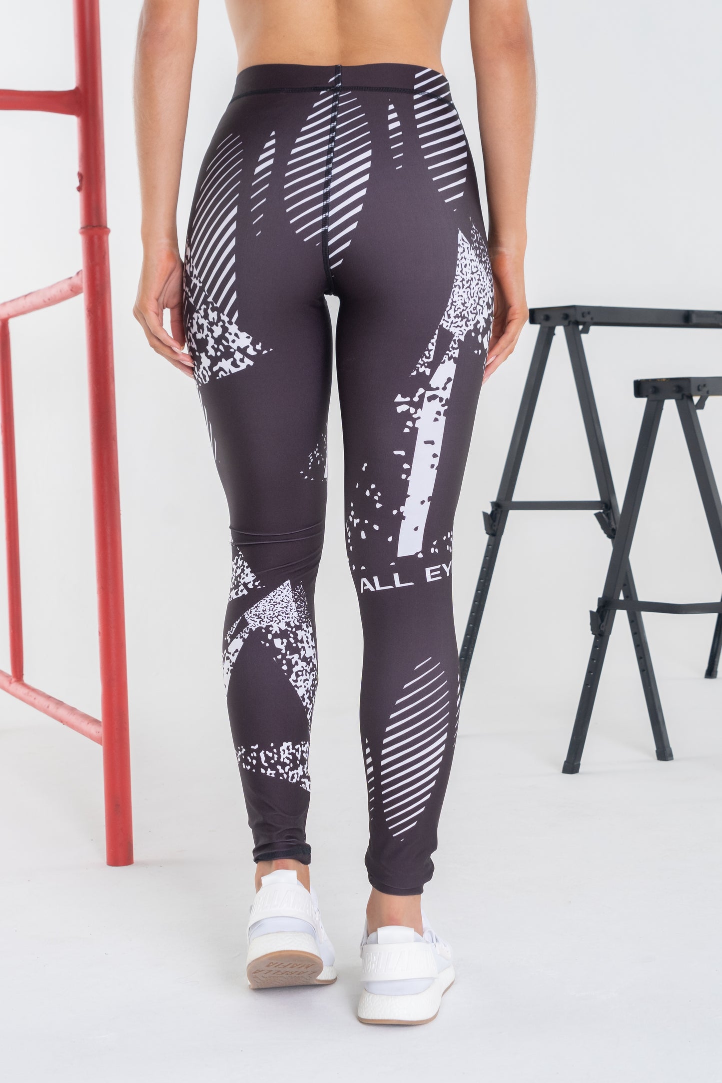 Legging Icon Stamped Grey 23148