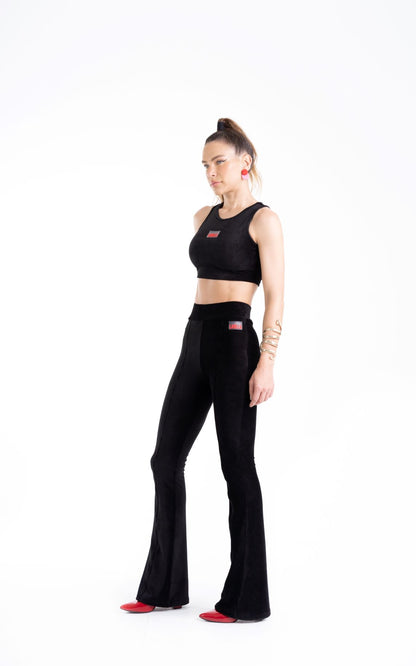 Cropped Casual Black Nirvana 25190