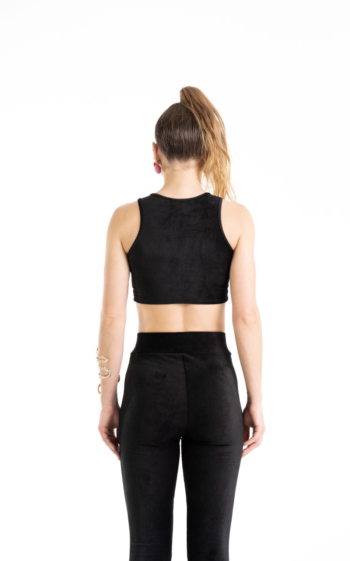 Cropped Casual Black Nirvana 25190